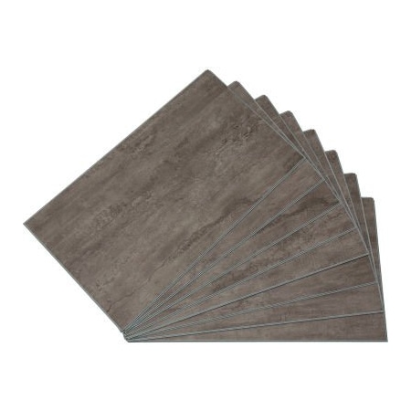 Acoustic Ceiling Products Palisade 25.6"L x 14.8"W Vinyl Wall Tile, Ashen Slate, 8 Pack 53000